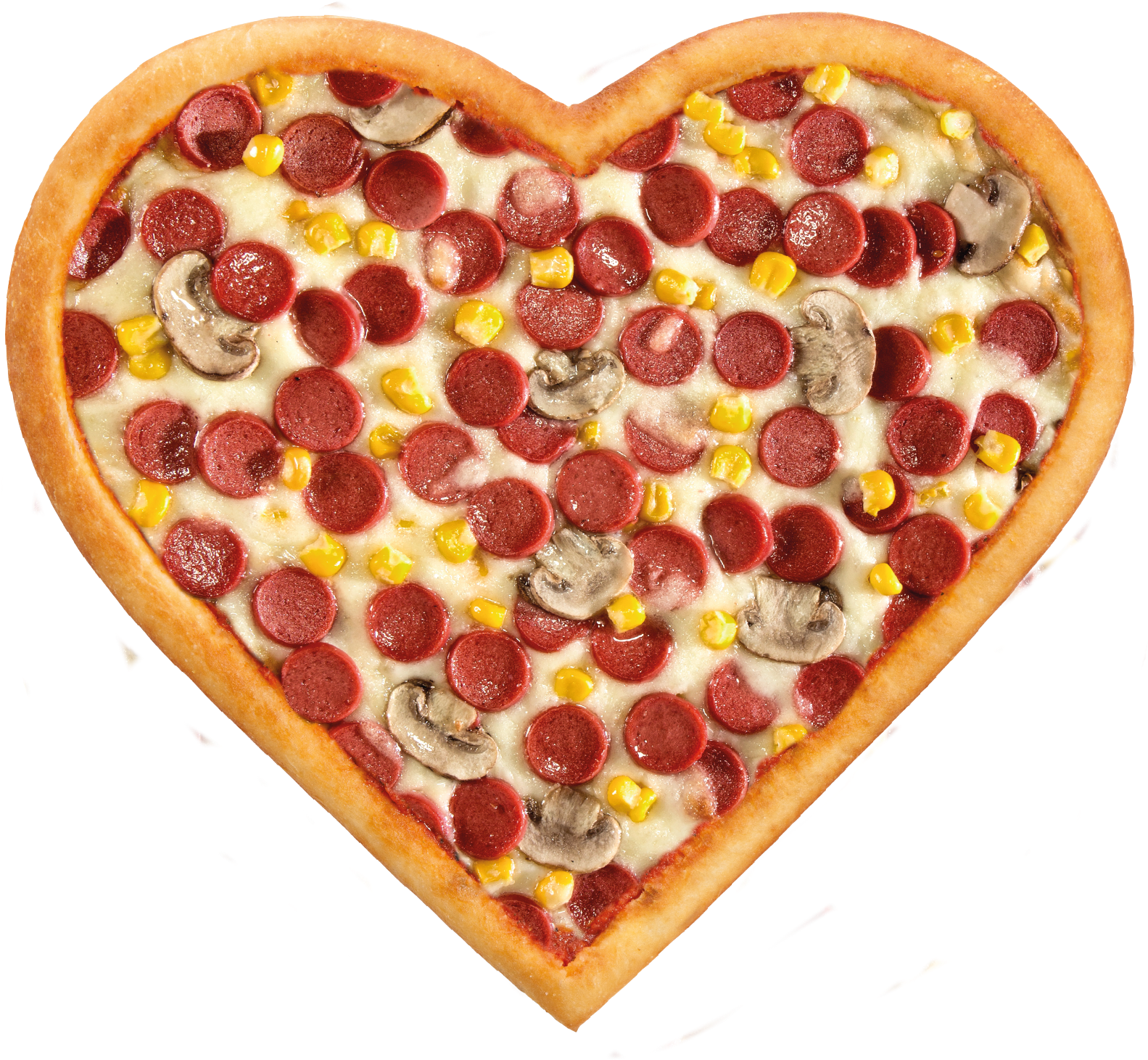 Little Caesars'tan Annelerin Kalbini Fethedecek Kampanya - Heart (1832x1832), Png Download