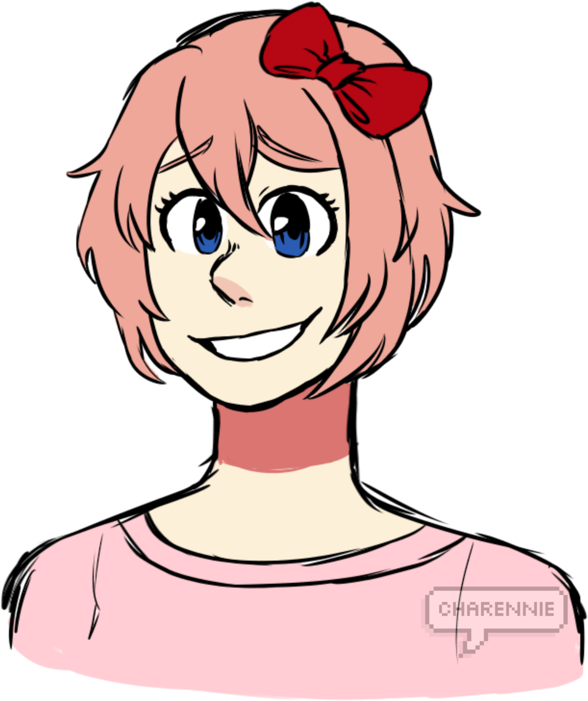 Ddlc Doki Doki Literature Club Ddlc Sayori Doki Doki - Hemmo1996 (1280x1455), Png Download