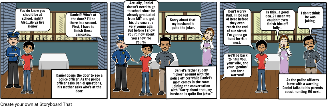 Daniel X - Cartoon (1164x385), Png Download