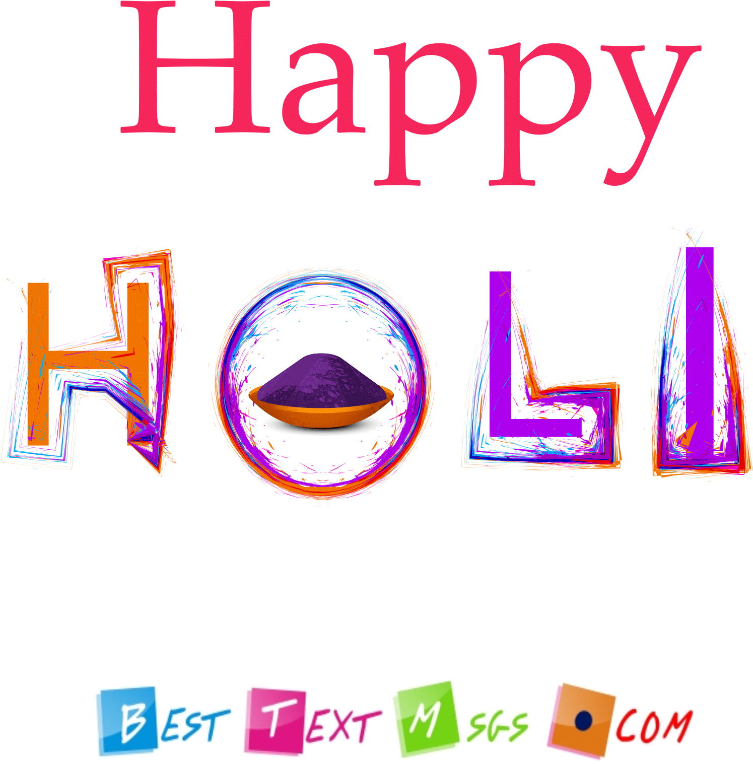 Images On Holi Festival - Happy Birthday To You My Sweet Sisters (2048x2048), Png Download