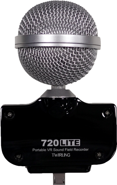 Ambisonic Vr Audio Recording - Twirling 720 Lite (687x626), Png Download