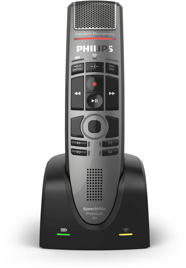 Speechmike Premium Air Wireless Dictation Microphone - Smp4000 (800x1000), Png Download