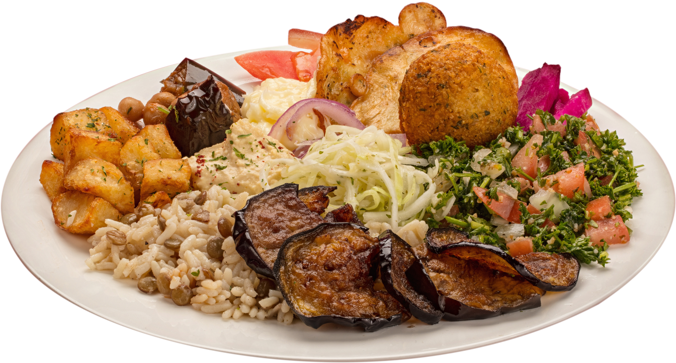 Vegetarian Platter - Boustan Couscous (1920x1280), Png Download