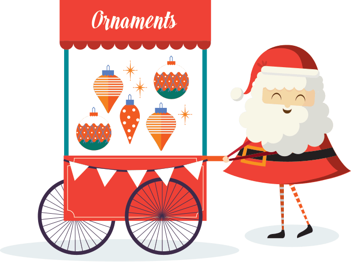 An Audience With Father Christmas - Santa Claus (690x515), Png Download