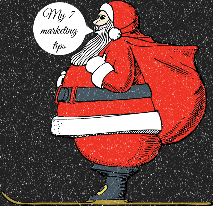 7 Marketing Tips From Father Christmas - Santa Clip Art (690x669), Png Download