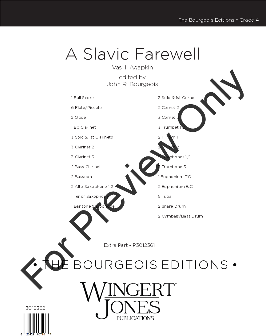 A Slavic Farewell Thumbnail A Slavic Farewell Thumbnail - Morning In The Forest Yamaha Notes (864x1152), Png Download