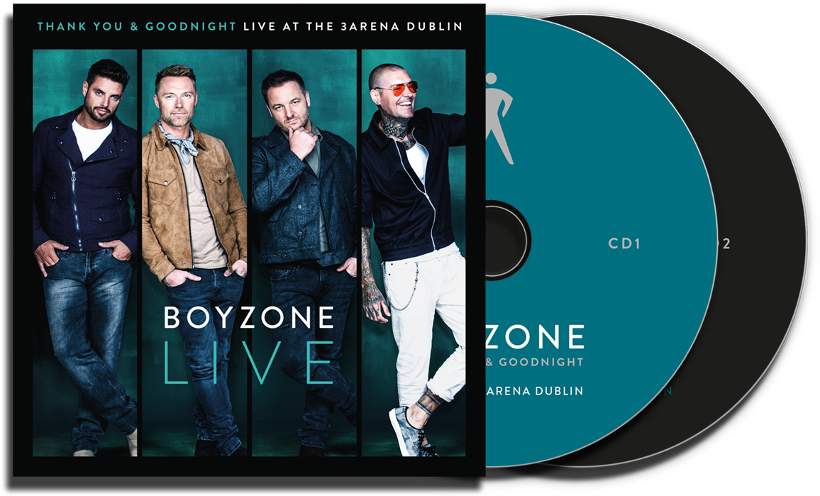 The Farewell Tour 2019 Live Cd - Boyzone Thank You & Goodnight (1200x1200), Png Download