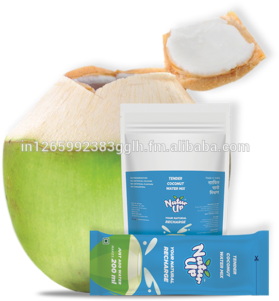 Nature Up Coconut Powder (605x767), Png Download