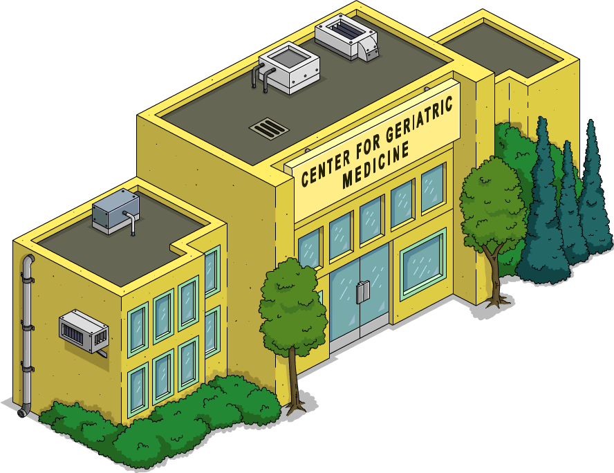 Center For Geriatric Medicine - Simpsons Tapped Out Geriatric Medicine (888x684), Png Download