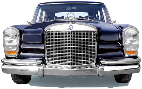 Mercedes Benz 600, Type W100 8 Cyl V 6330 Ccm, 250hp - Mercedes-benz W111 (960x349), Png Download
