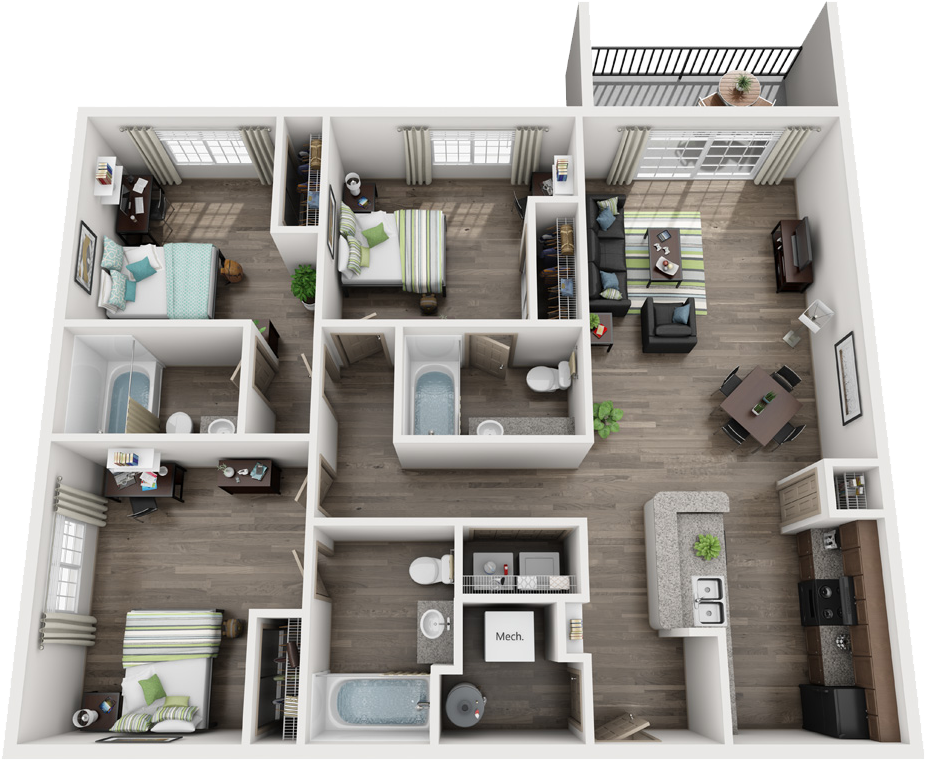 Download Apartment Complex Clipart One Building France Apartments