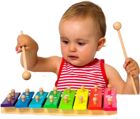 Welcome To Music Together Hamilton - Xylophone Playing (679x534), Png Download
