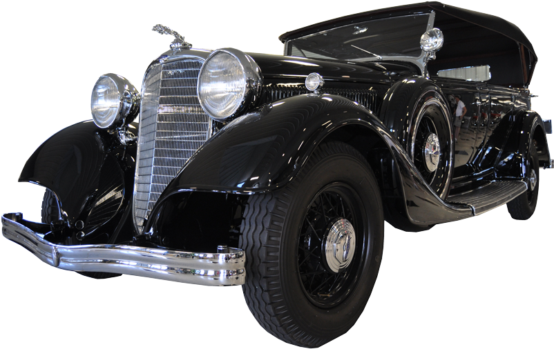 Lincoln 2 - Antique Car (900x598), Png Download