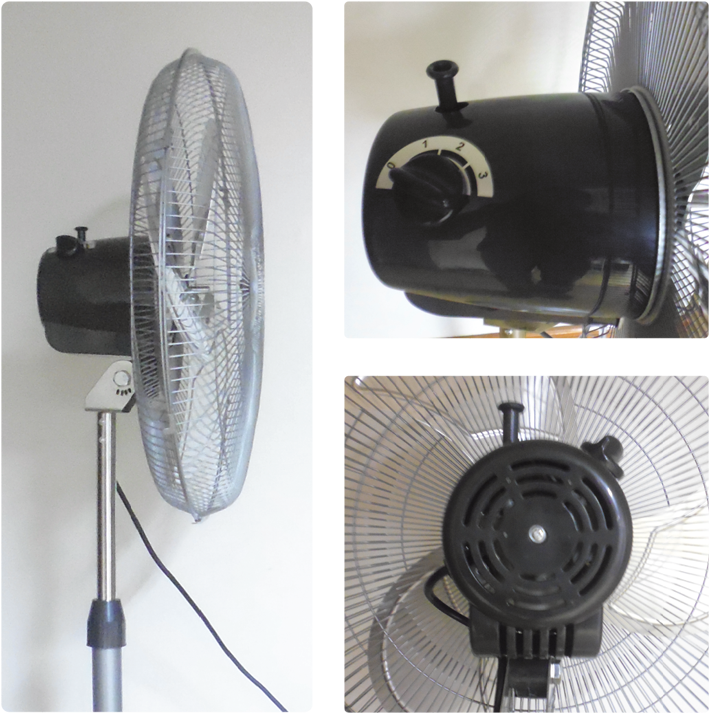 Mfas-16a Angle View - Electric Fan (1000x800), Png Download