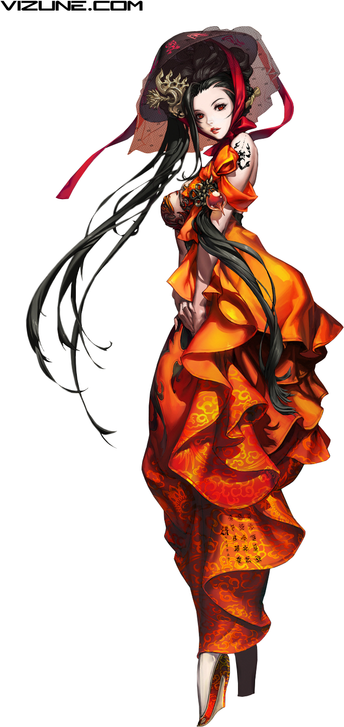 Blade And Soul Png - Blade And Soul Concept Art (829x1500), Png Download