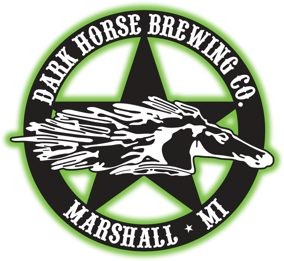 Dark Horse Logo Print - Dark Horse Beer Logo (1000x1000), Png Download