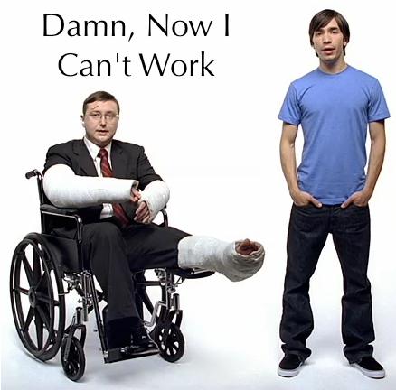 Microsoft Employees Forced To Use Crappier Products - Apple Ads (794x447), Png Download