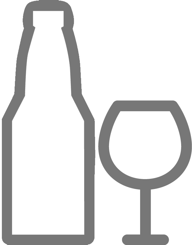 Produtos - Bebidas Preto E Branco Png (618x788), Png Download