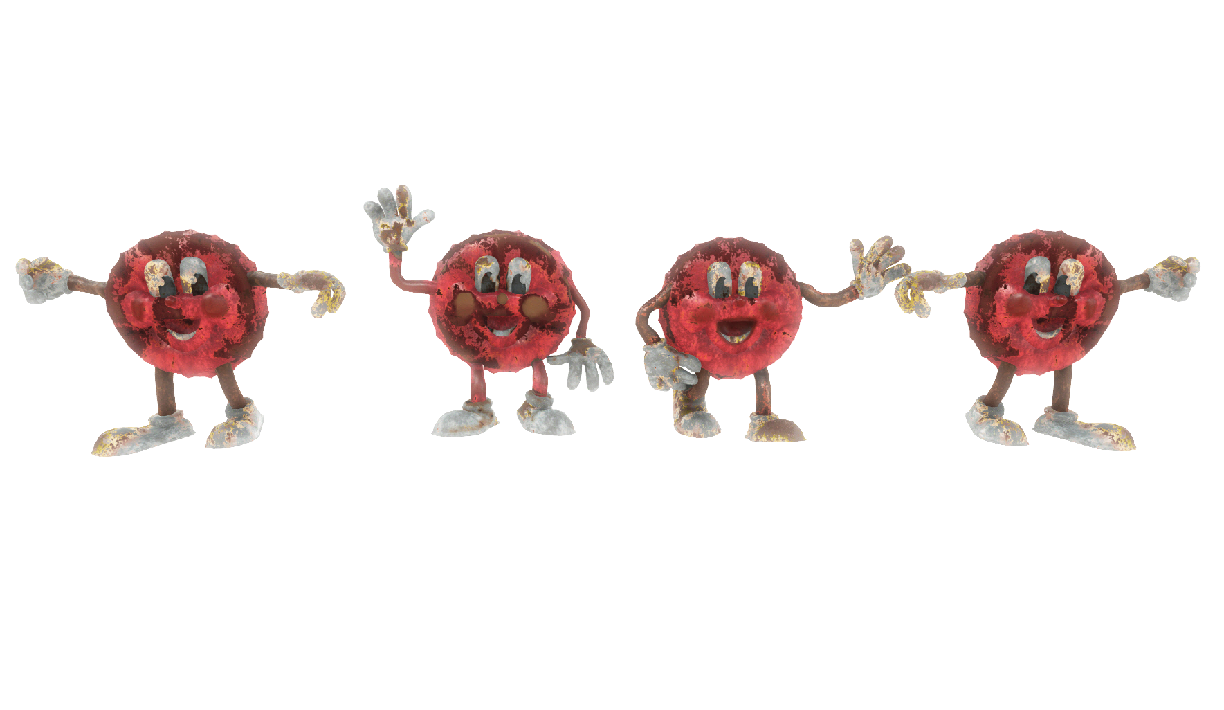 Cappy Statue (1901x1030), Png Download