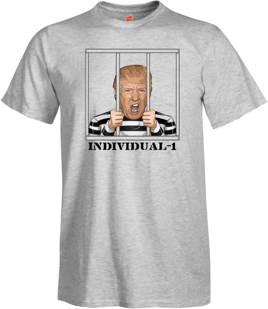 Donald Trump Individual 1 Prison Men's Prison T-shirt - Disney Pandora Shirt (902x1080), Png Download