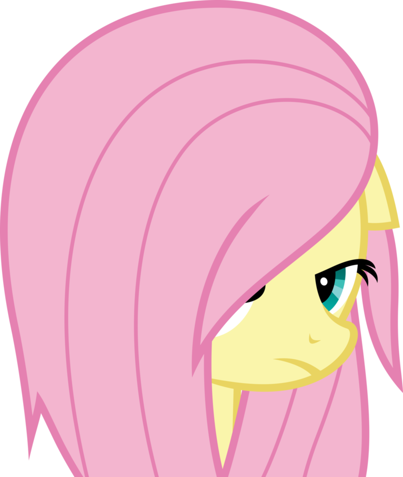 Haircut Clipart Barbing - Fluttershy Hairstyle (821x973), Png Download