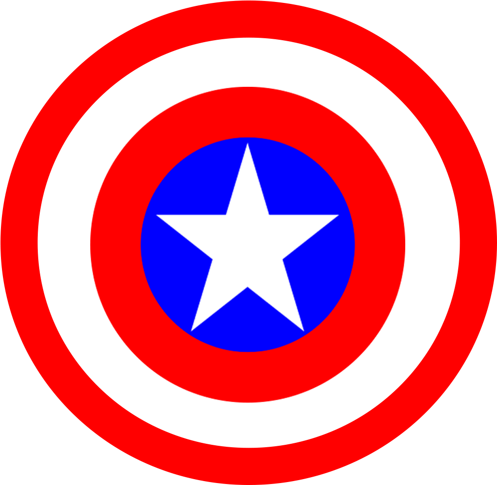 Png - Capitan America Escudo Vector (1220x1080), Png Download