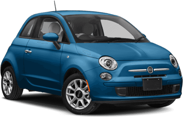 New 2019 Fiat 500 Pop - Fiat 500c 2018 Black (640x480), Png Download