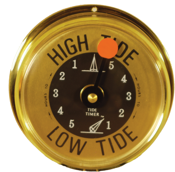 Brass Tide Clock - Background For Furniture Logo (600x570), Png Download