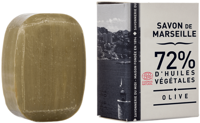Savon De Marseille 72% D'huile | Livraison Gratuite