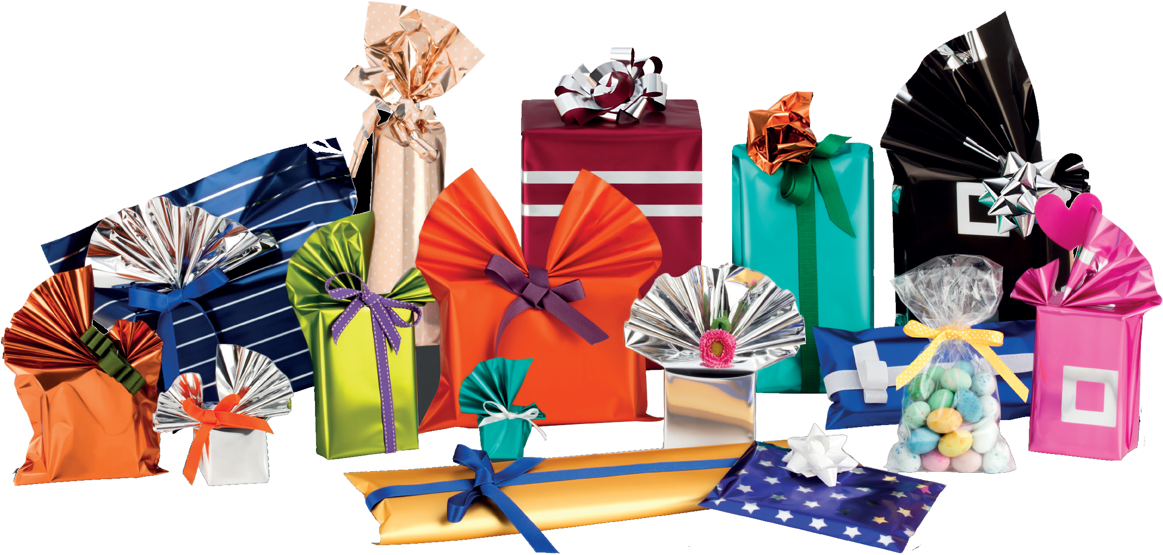 Pacchi Regalo Senza Limiti, Più Facili E Più In Fretta - Pacchi Regalo Png (2415x1240), Png Download