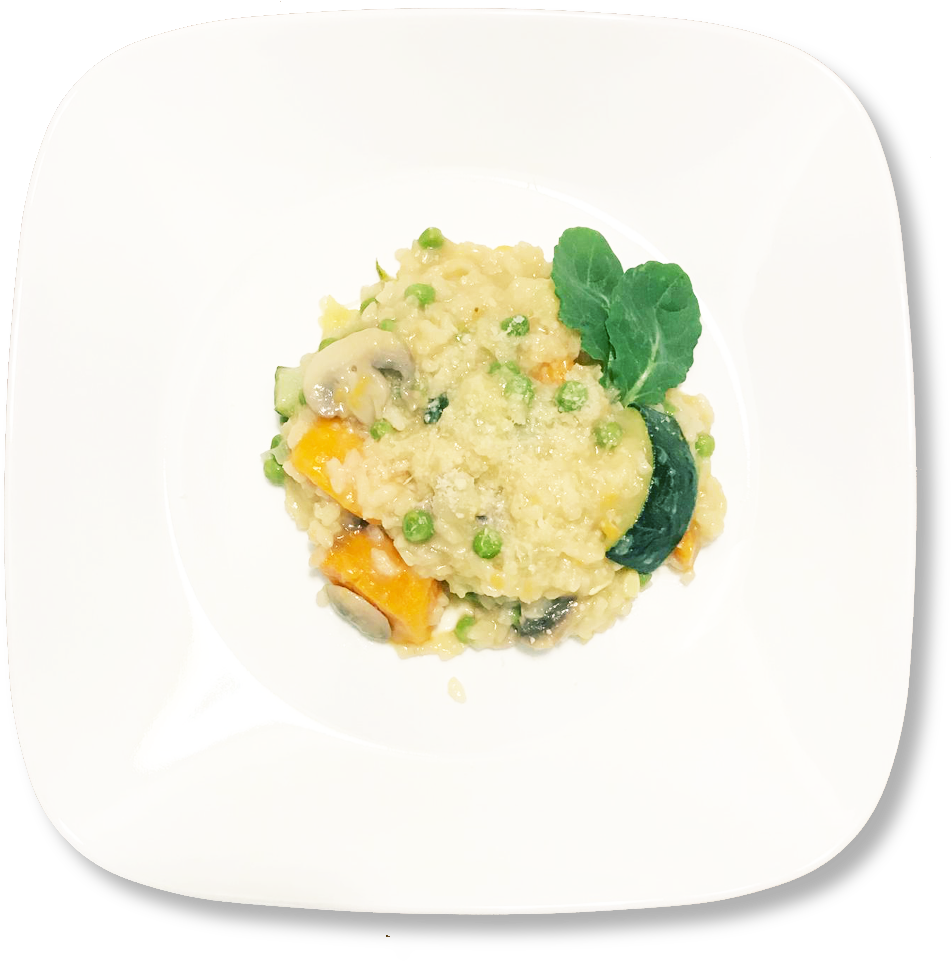 Gourmet Sweet Potato And Mushroom Risotto - Scrambled Eggs (1980x1980), Png Download
