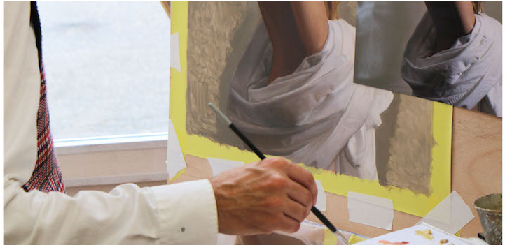 Portrait Class With David Gray Photo 6 - Painting (1050x350), Png Download