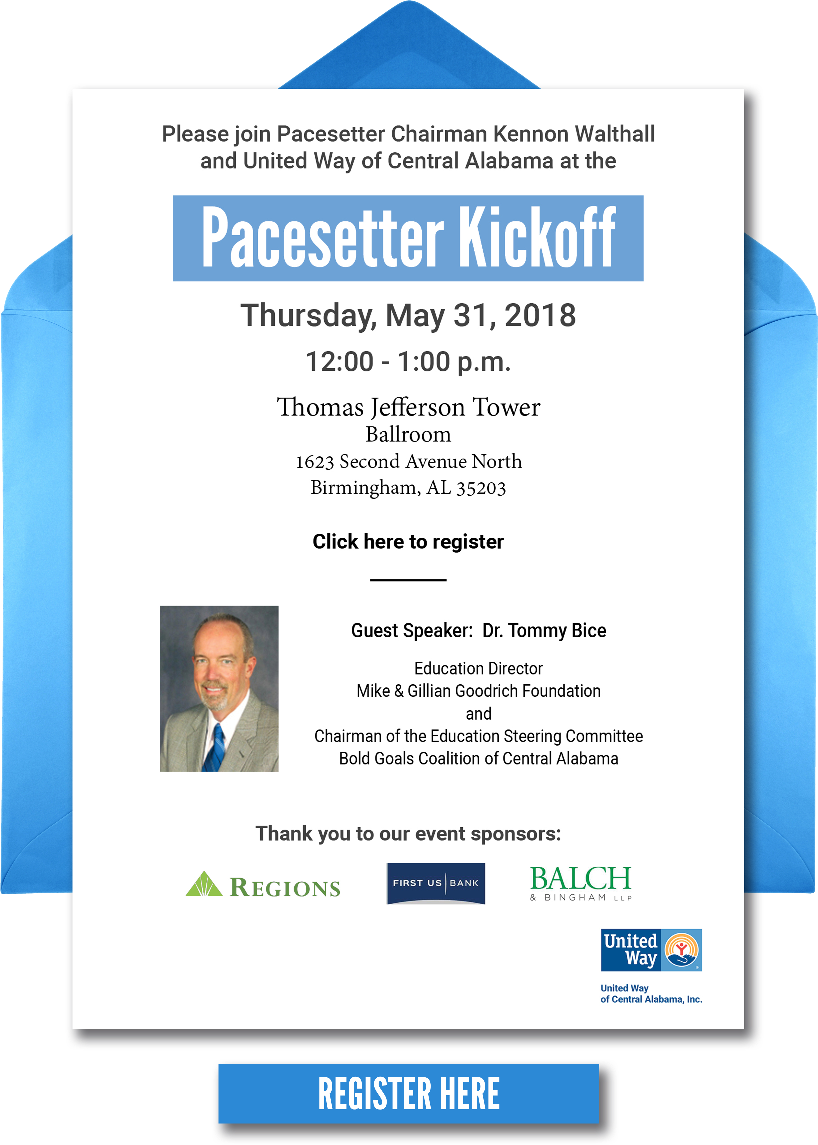 Pacesetter 2018 Blue Envelope Open - United Way Of Greater St Louis (3542x4824), Png Download