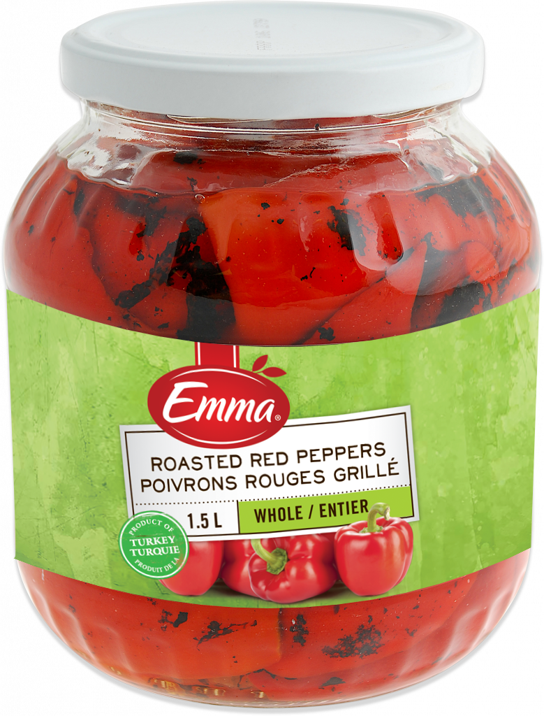 Emma Roasted Red Peppers - Achaar (779x1024), Png Download