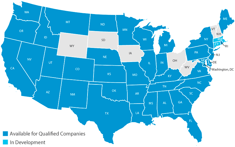 Company Can Utilize Dmv123, Email Us Or Call One Of - Low Tax Red States (800x490), Png Download