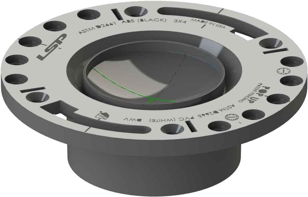 Pop Up Closet Flange - Subwoofer (2016x883), Png Download