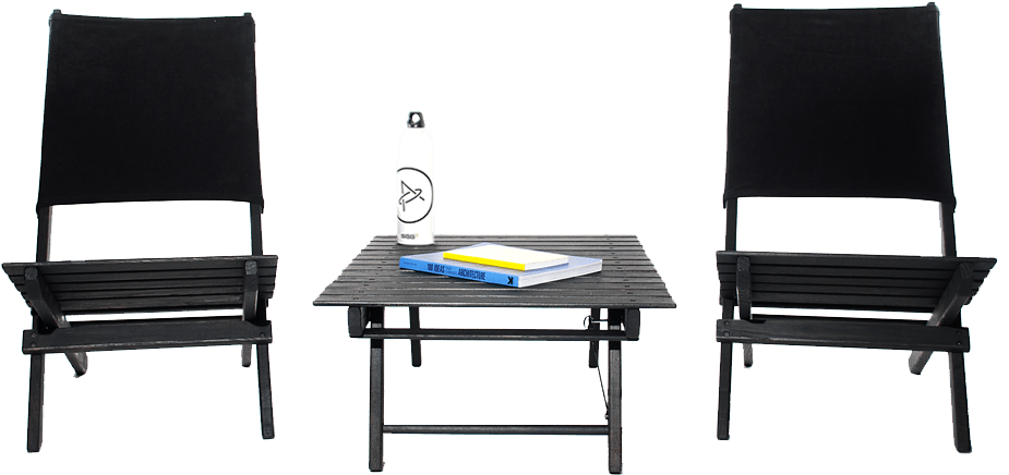 Aether's Outdoor Chair And Table Set - Coffee Table (984x984), Png Download