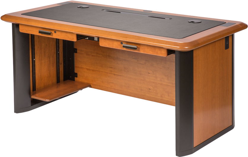 The Traditional Computer Desk - Computer Desks Traditional (850x545), Png Download
