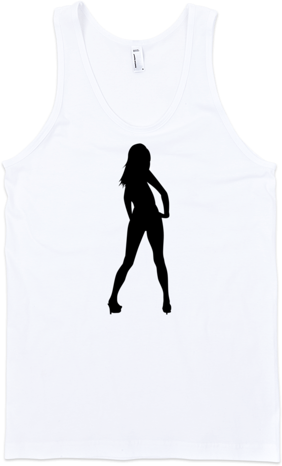 Woman Fine Jersey Tank Top Unisex By Itee - Sweater (1000x1000), Png Download