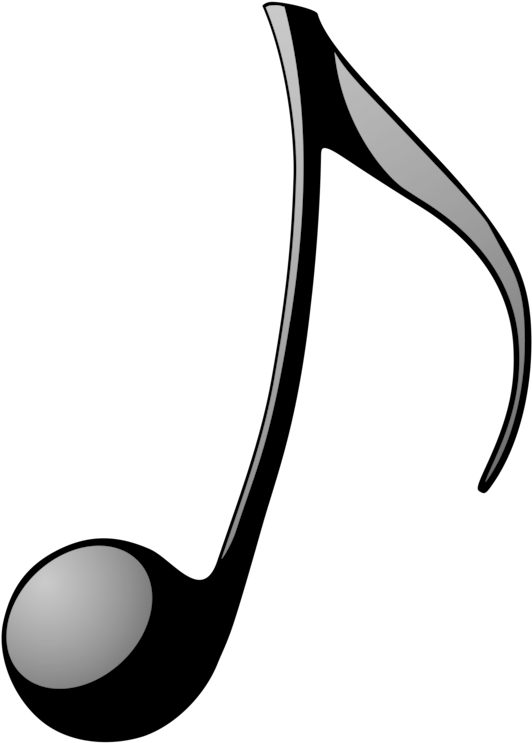 Musical Note Eighth Note Music Download Beam - Simple Croche (543x750), Png Download