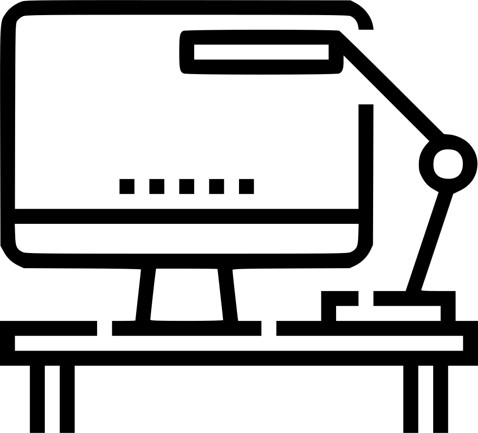 Computer Desk Comments - Office (980x888), Png Download