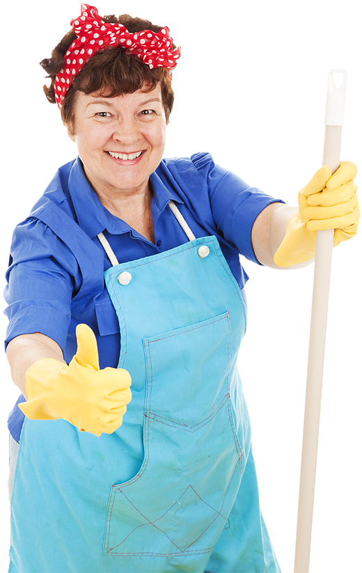 Be A Maid - Lady Cleaning (535x827), Png Download