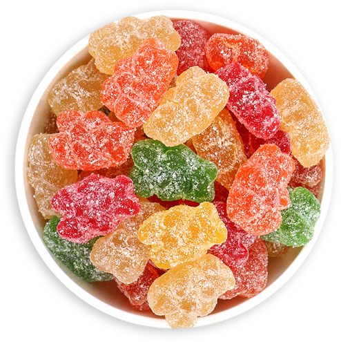 Orange Jelly Candy (600x600), Png Download