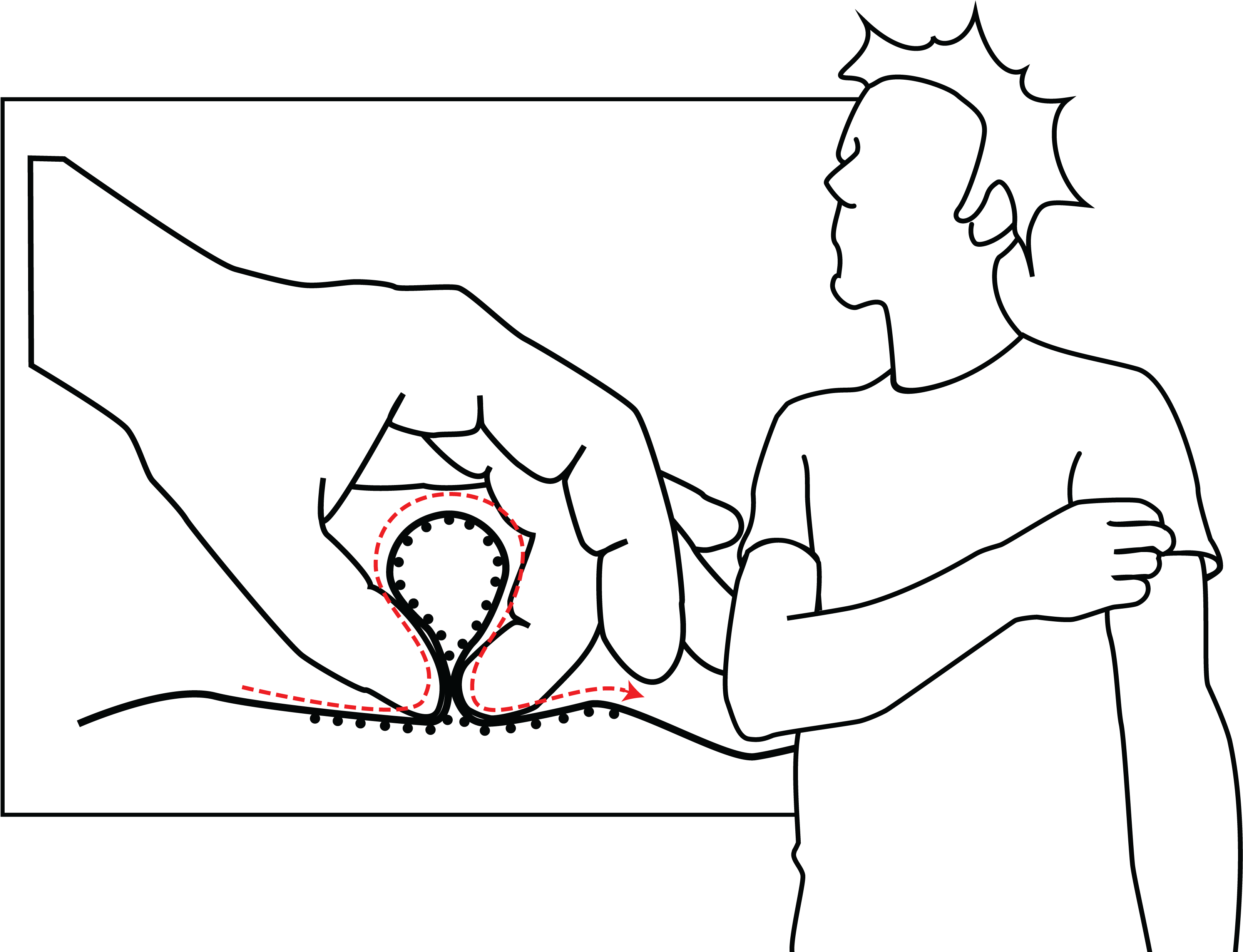 Eyes-free Continuous Input Anywhere On Interactive - Illustration (3260x2525), Png Download