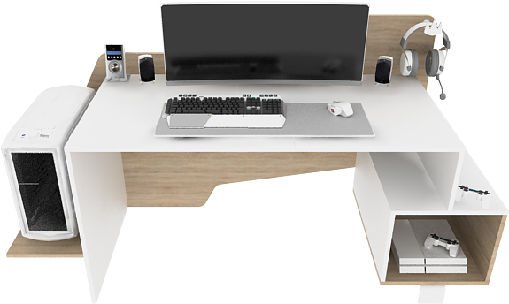 G1s Gaming Desk (600x600), Png Download