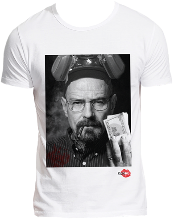 Walter White/heisenberg Breaking Bad T-shirt £24 From - Art Institute Of Chicago (610x752), Png Download