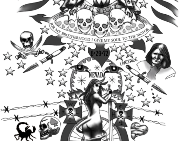 Tattoo Designs Png Transparent Images - Francis L4d Tattoos (640x480), Png Download