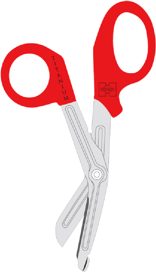 Hl411 Titanium Emt Sheers - Graphics (1000x1000), Png Download