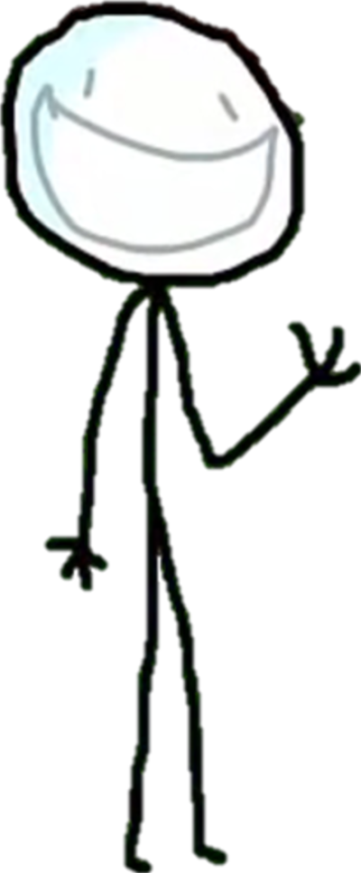 Image Stick Figure - Object Show 87 Keenstar (400x966), Png Download