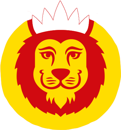 Prev - Red And Yellow Lion Logo (640x480), Png Download